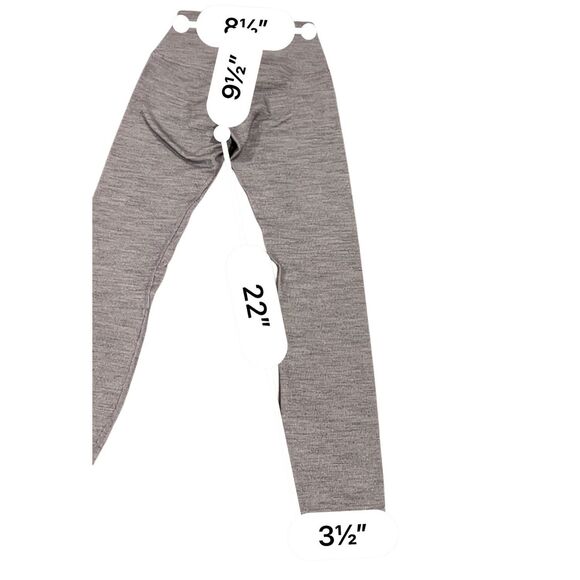 Lululemon Gray Leggings size 2 - Picture 4 of 6